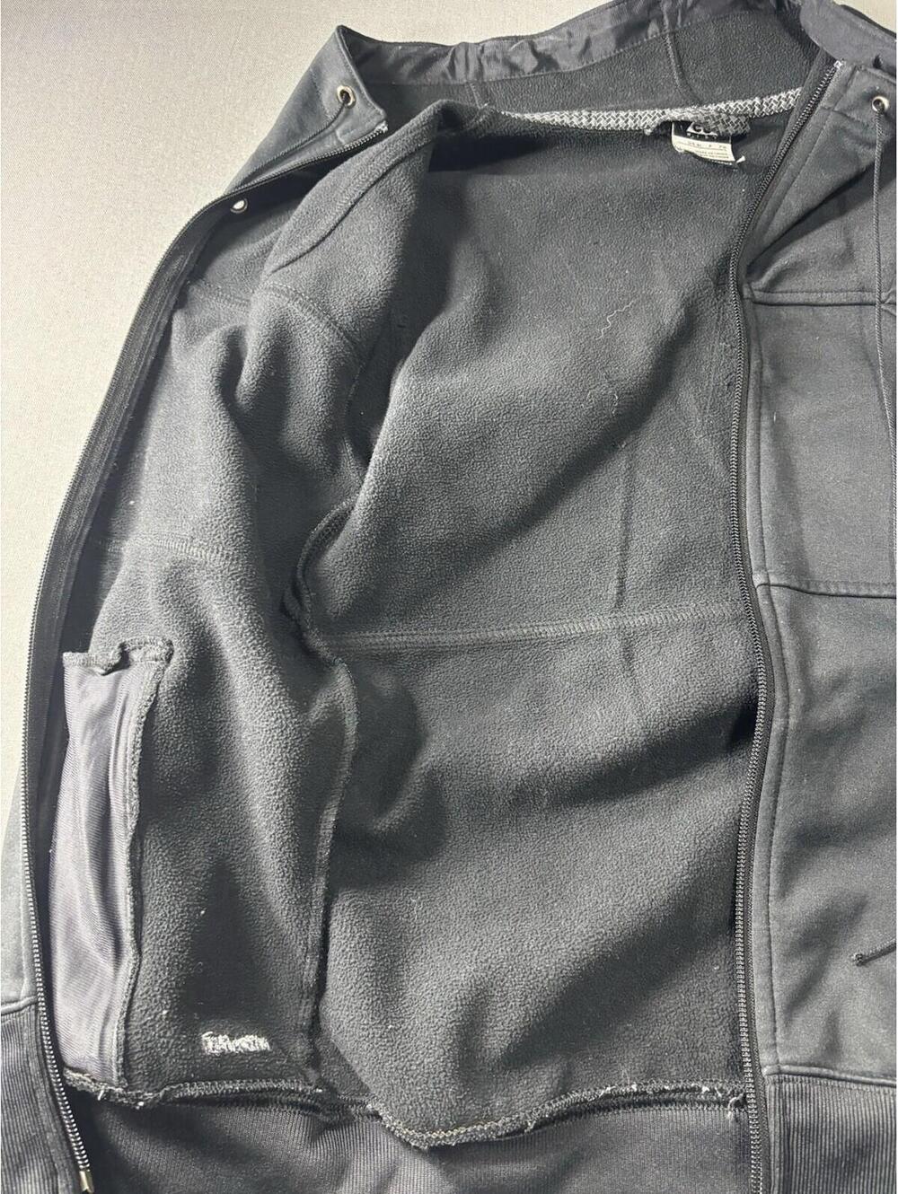 Nike ACG Track Jacket Full Zip Black Polyester Womens Small - Picture 10 of 15